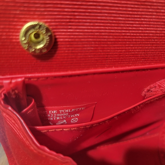 Authentic  Christian Dior Adorable Perfume/Cosmetic Case. Missing Mirror - Picture 8 of 10